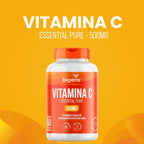 Vitamina C | Essential pure 500mg 60 Cápsulas - Bigens