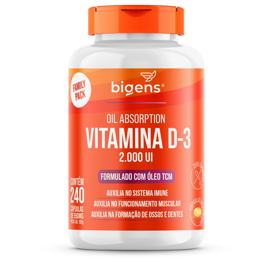 Vitamina D3 | 2000 UI TCM - Bigens
