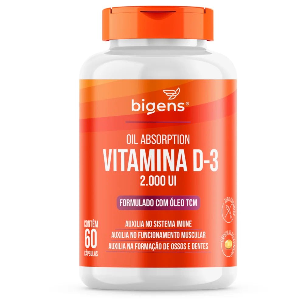 Vitamina D3 | 2000 UI TCM - Bigens