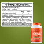Vitamina D3 + K2 MK7 60 Cápsulas - Bigens