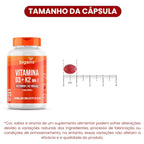 Vitamina D3 + K2 MK7 Cápsulas | 2000 UI 100 MCG 120 Cápsulas Softgel - Bigens