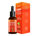 Vitamina D3 + K2 MK7 Gotas | Sabor Limão 20ml - Bigens