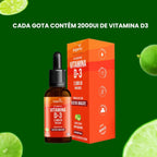 Vitamina D3 Líquida | Óleo de Abacate 20ml - Bigens