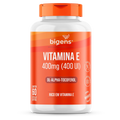 Vitamina E | 400mg (400 UI) DL - alpha - Tocoferol 60 Cápsulas Softgel - Bigens