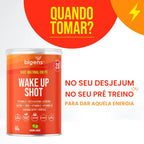 Wake Up Shot 2.0 | 9 ingredientes em 1 shot 150g - Bigens