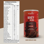 Whey 3W Blend Clean | Sabor Chocolate Suíço 22g de Proteína 450g - Bigens