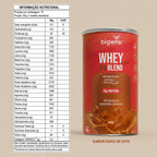 Whey 3W Blend Clean | Sabor Doce de Leite 22g de Proteína 450g - Bigens